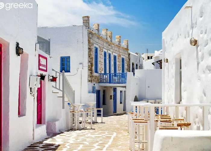 Luxury Naxos Superior With Balcony Steps Away From Appartement *