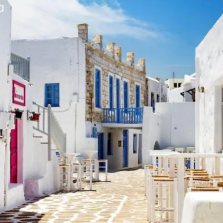 Luxury Naxos Superior With Balcony Steps Away From Апартаменты *